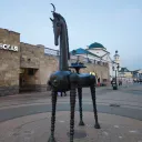 Скульптура Конь-страна на Баумана 0