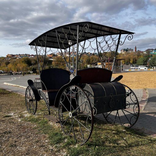 Карета в парке Казан Су в Арске