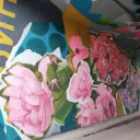 Граффити Цветы в арке дома Чуйкова, 25 2