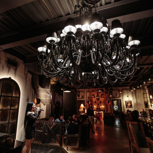Интерьер кальянной Tangiers Lounge