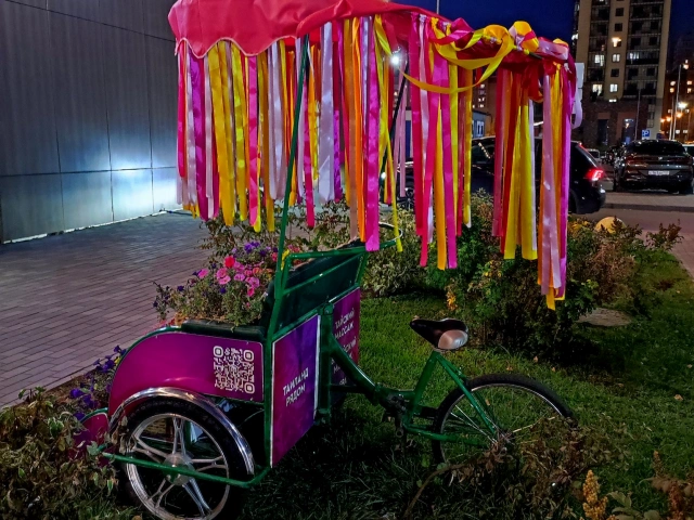 Декорация Велорикша у Crown Thai SPA