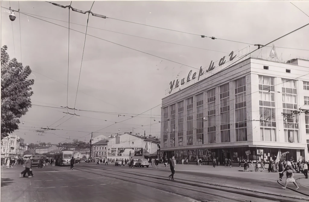 Универмаг в 1963-1966 годы