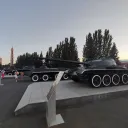 Военная техника в парке Победы 0