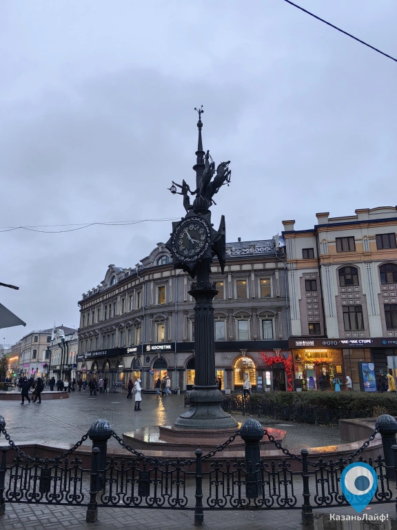 Улица Баумана — красивые места для фото в Казани