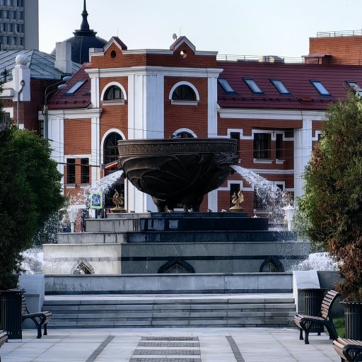Фонтан в парке Тысячелетия 1