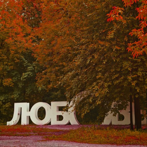 Осенняя локация в Парке Горького