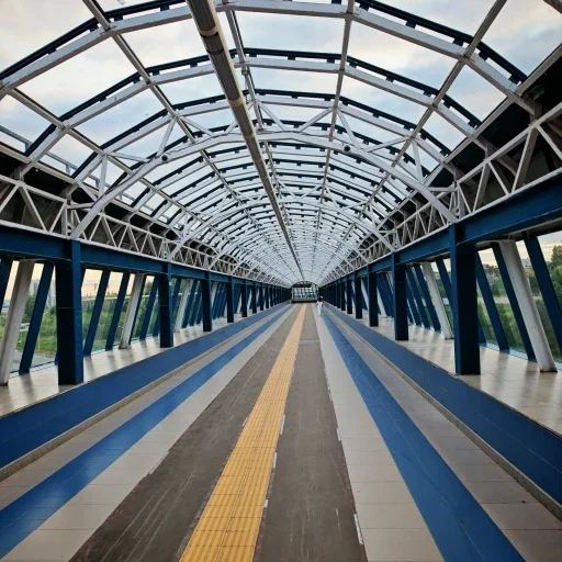 Переход станции метро Аметьево