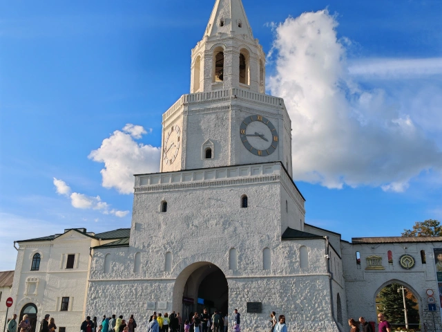 Спасская башня в Казанском Кремле