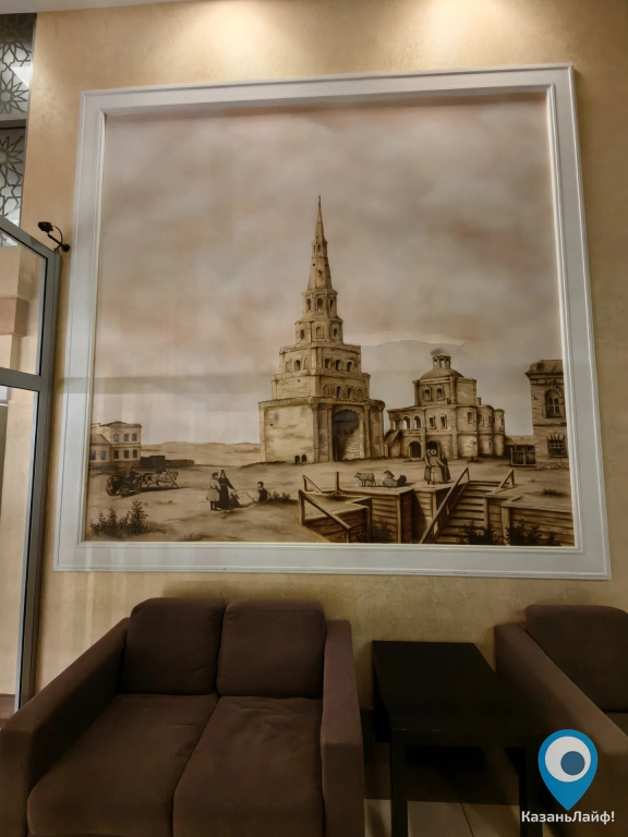 Картина Сююмбике в Гранд Отель Казан