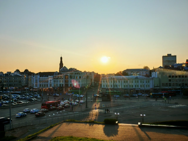Смотровая на сквере Вахитова