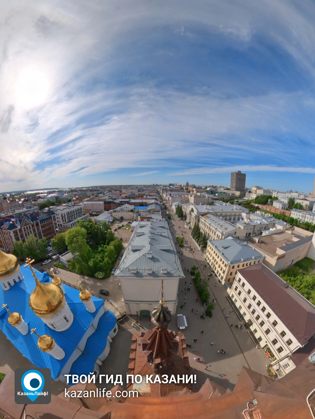 Смотровая Колокольни Богоявленского собора