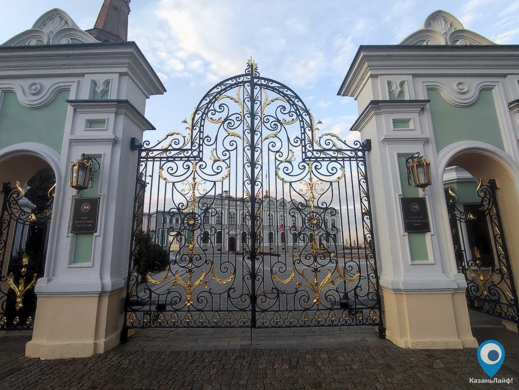 Ворота в Резиденцию Раиса Республики Татарстан