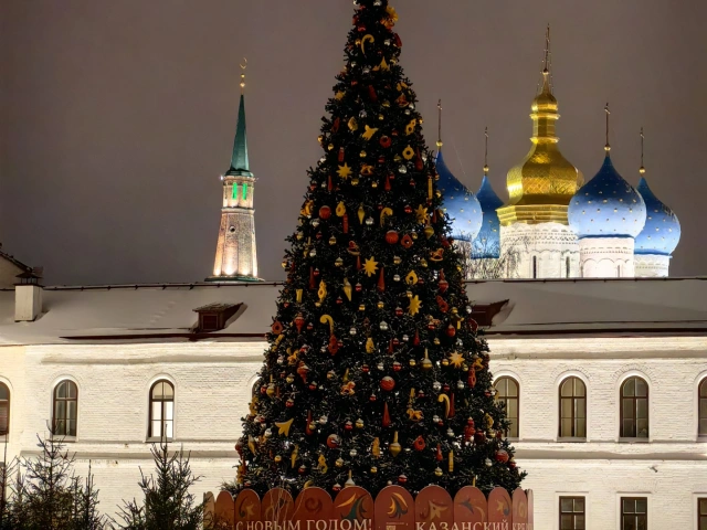 Новогодняя елка в Присутственных местах