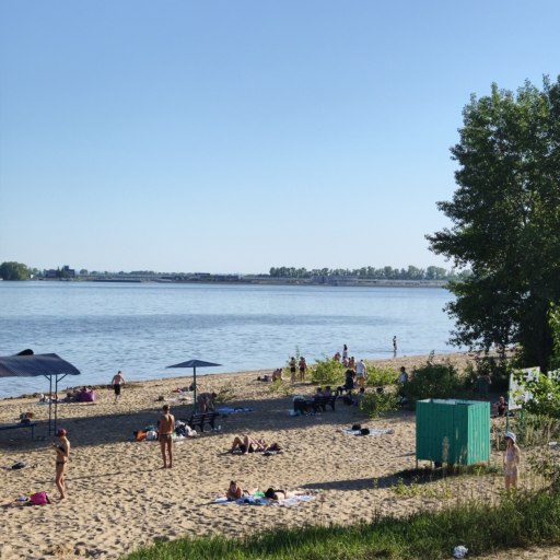 Пляж Нижнее заречье 0