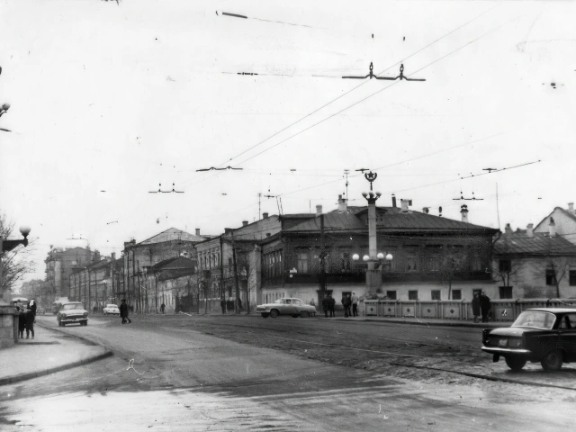 Улица Татарстан в 1966 году