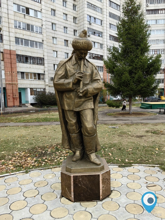 Скульптурная композиция "Четыре музыканта" на Проспекте Ямашева