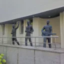 Скульптуры во дворе Усадьбы Сандецкого и Музея изобразительных искусств 0