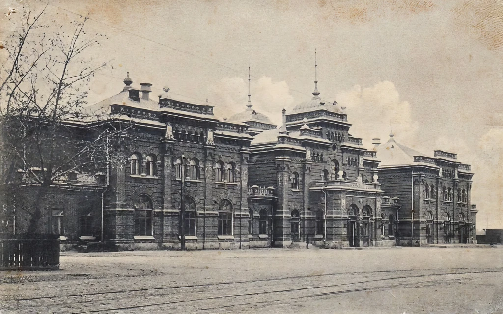 Пассажирский Казанский вокзал 1900-1917 года