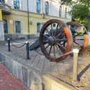 Пушки 1732 года возле управления Казанского порохового завода 0