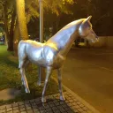 Лошадки на улице Малая Красная 1