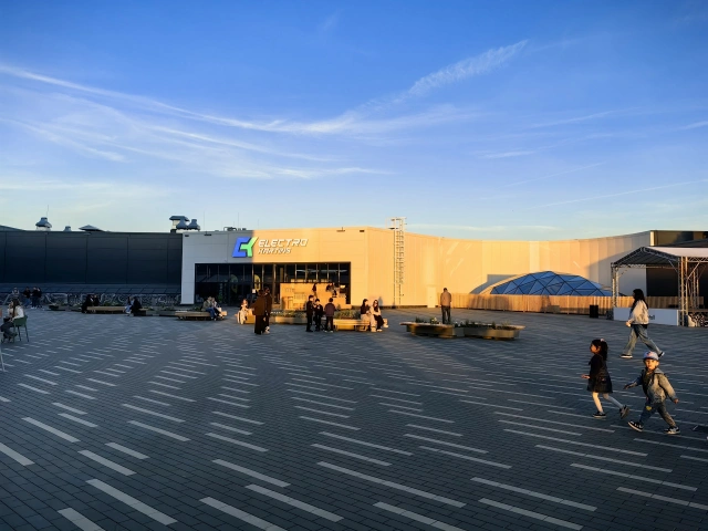 Татарская дискотека на крыше Kazanmall