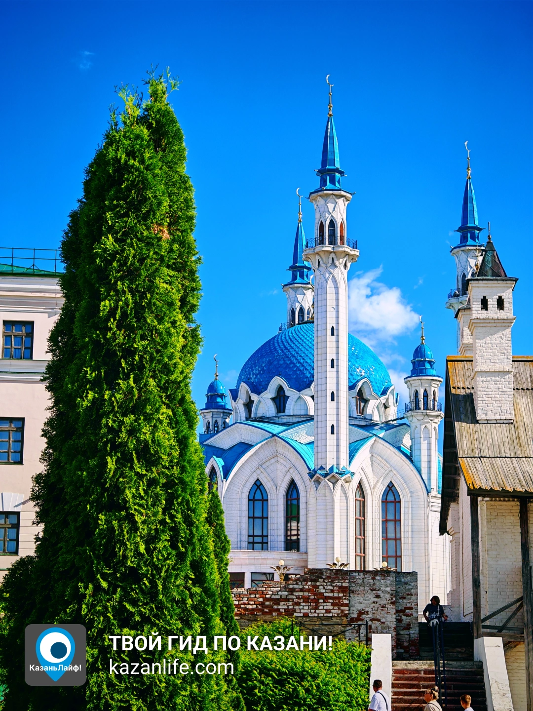 Вид на мечеть Кул-Шариф с пушечного двора