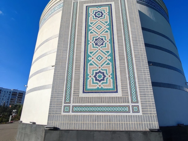 Узор на мечети Ярдэм