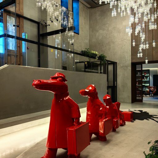 Интерьер и скульптуры в Tasigo Kazan Palace