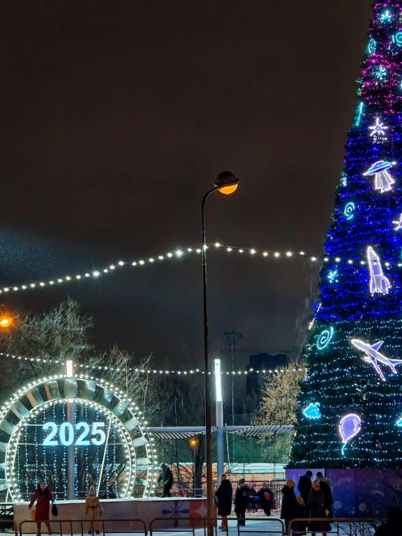 Ретро Новый год в парке Крылья советов