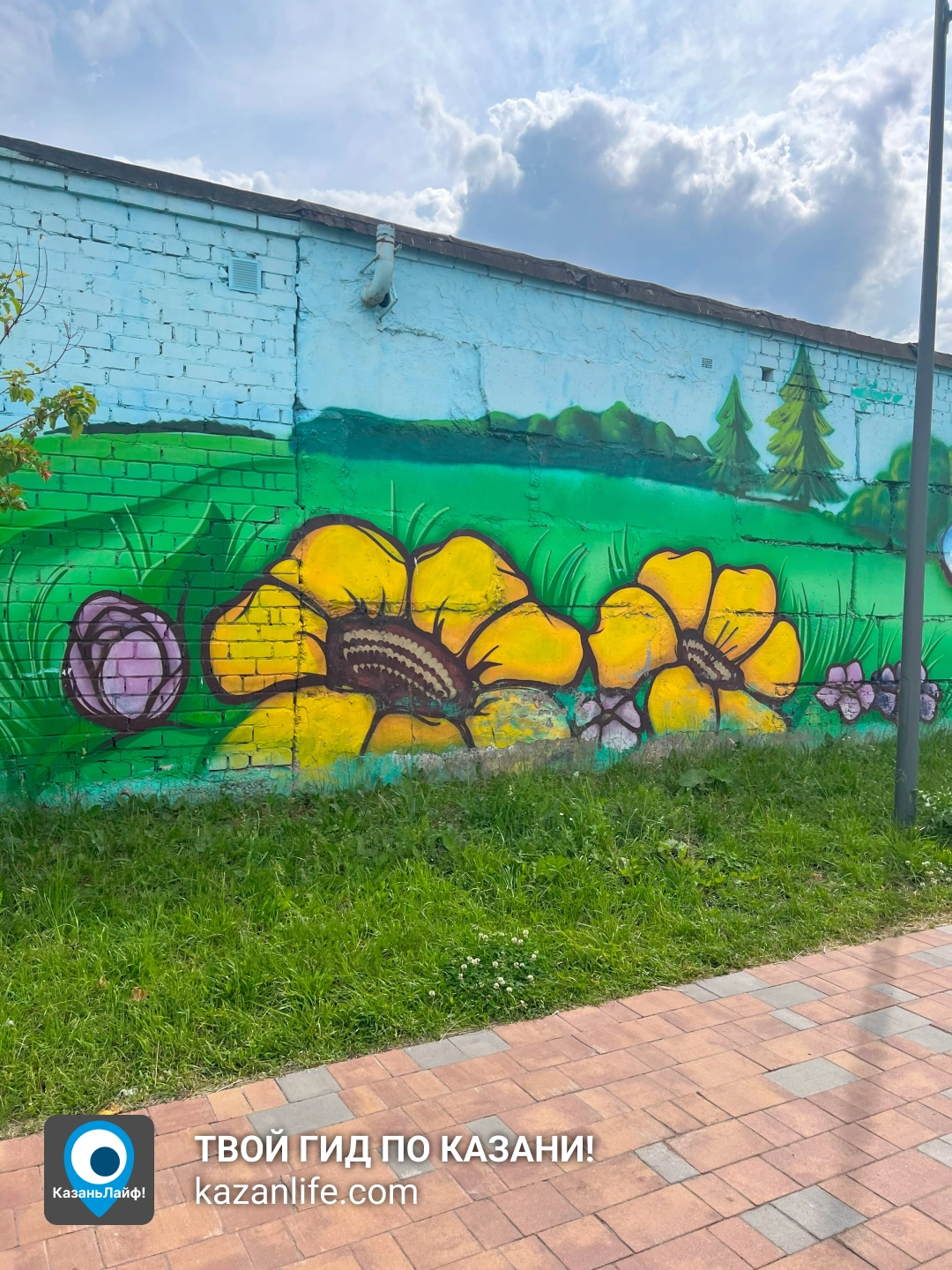 Граффити Малое Чайковое озеро