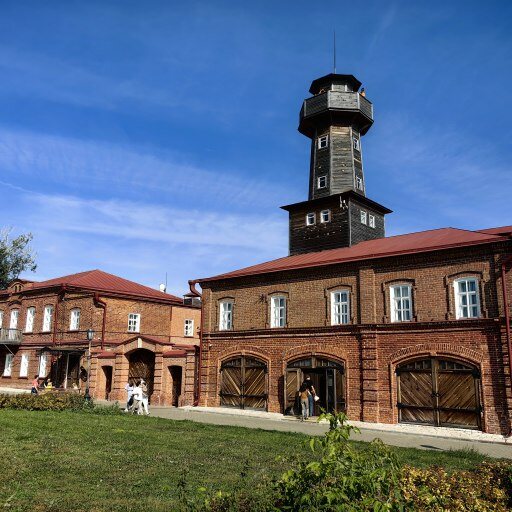 Смотровая на Художественной галерее в Свияжске