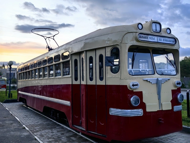 Ретротрамвай МТВ-82 1953 года выпуска